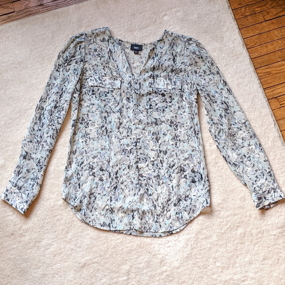 Mossimo Patterned Blouse
